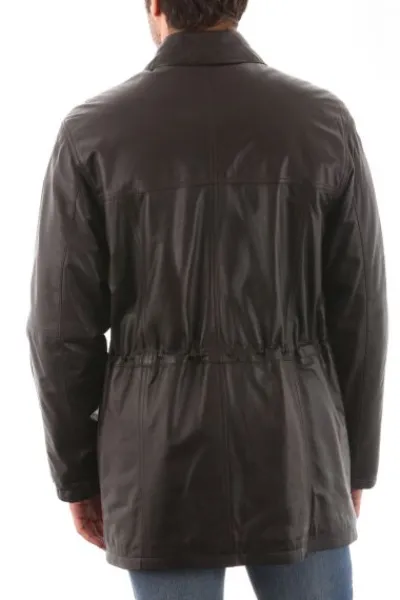 Veste en Cuir Georges*Milpau New
